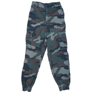 Camo cargo pants